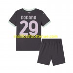 Maillot/Tenue AC Milan Fofana 29 Enfant Troisieme 2024/2025